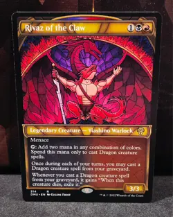 magic the gathering - Rivaz of the Claw - Legendary Creature - Viashino Rare - Image 1