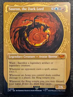 Sauron, the Dark Lord - Showcase - LOTR Tales of Middle Earth (MTG) - Image 1