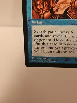 MTG 💥💥 Intuition 💥💥 Tempest MT/NM !!🌟 Super RARE 🌟 Magic The Gathering - Image 5