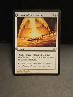 Mtg 💥💥 Beacon of Immortality 💥💥 Fifth Dawn MT/NM 🌟 RARE Magic the Gathering - Image 1