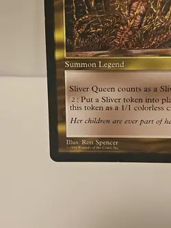 Mtg 🔥🔥 Sliver Queen 🔥🔥 Stronghold NM/LP 🌟RARE🌟 VINTAGE Magic The Gathering - Image 5