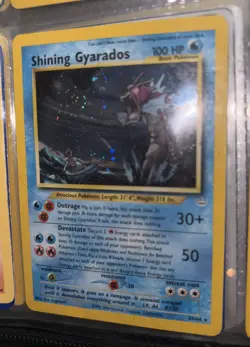 Shining Gyarados 65/64 - Neo Revelation Pokemon Card - Holo Rare HP - Image 3