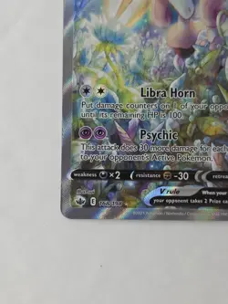 2021 Pokemon Chilling Reign Galarian Rapidash V Alternate Full Art 168/198 - Image 4