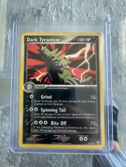 Dark Tyranitar 19/109 Non Holo - Team Rocket Returns - Pokemon TCG - Image 1