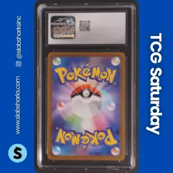 2024 POKEMON SUPER ELECTRIC BREAKER JP #116/106 ALOLAN DUGTRIO ART RARE CGC 9 - Image 2