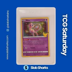 2021 POKEMON SWORD & SHIELD CELEBRATIONS #011/025 MEW HOLO - Image 1