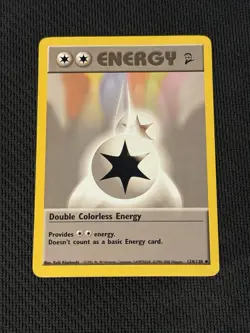 Double Colorless Energy 124/130 - Base Set 2 Pokemon 1 - Image 1