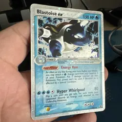 2004 Pokemon Blastoise 104/112 – EX FireRed & LeafGreen – Ultra Rare – MP - Image 2