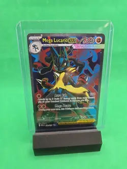 Pokemon TCG Holo Ultra Rare Full Art Mega Lucario 160/132 - Image 1