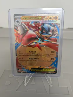 Mega Lucario ex 113/217 Pokemon TCG Ascended Heroes Near Mint - Image 1