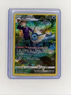 Pokemon Vaporeon TCG TG02/TG30 Brilliant Stars Trainer Gallery Ultra Rare Holo - Image 1