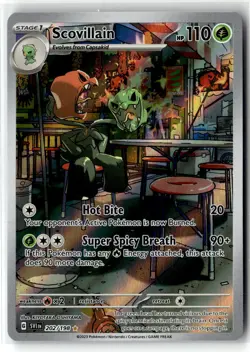 Scovillain ⭐ 202/198 Holo Illustration Rare Scarlet & Violet 2023 Pokemon NM - Image 1