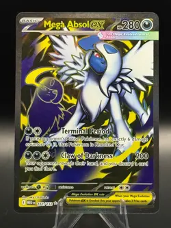Mega Absol ex - Ultra Rare ME01: Mega Evolution 161/132 NM POKEMON TCG - Image 1