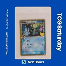 2019 POKEMON SWORD & SHIELD BLACK STAR PROMOS #SWSH136 MIMIKYU DELTA SPECIES - Image 1