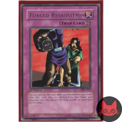 Yugioh Forced Requisition PSV-E025 Rare 1st Edition NM - Image 1