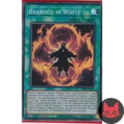 Yugioh Branded in White LIOV-EN055 Super Rare 1st Edition NM - Image 1
