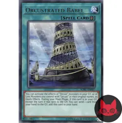 Yugioh Orcustrated Babel SOFU-EN057 Rare 1st Edition NM - Image 1