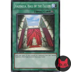 Yugioh Valhalla, Hall of the Fallen SDLS-EN024 Common 1st Edition NM - Image 1