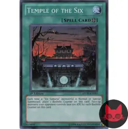 Yugioh Temple of the Six STOR-EN051 Super Rare 1st Edition NM - Image 1