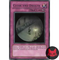 Yugioh Cloak and Dagger STON-EN059 Rare LP - Image 1