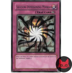 Yugioh Shadow-Imprisoning Mirror TU02-EN011 Rare NM - Image 1