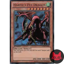 Yugioh Harpie's Pet Dragon LCJW-EN086 Ultra Rare 1st Edition NM - Image 1