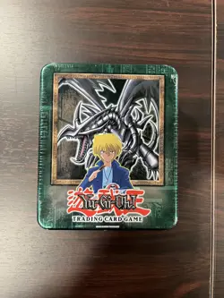 Yugioh 2003 Red Eyes Black Dragon Collectors Tin Factory Sealed - Image 1