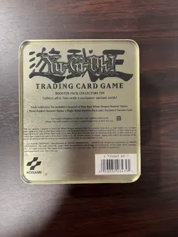 Yugioh 2003 Red Eyes Black Dragon Collectors Tin Factory Sealed - Image 3