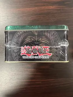 Yugioh 2003 Red Eyes Black Dragon Collectors Tin Factory Sealed - Image 4