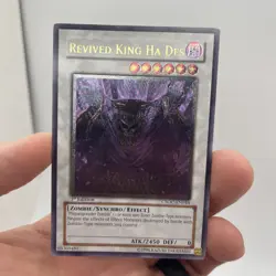 Yugioh Revived King Ha Des CSOC-EN044 Ultimate Rare 1st Edition - Image 1