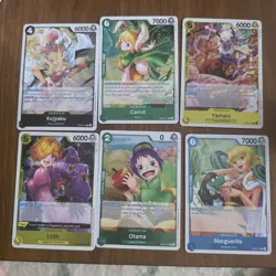 38x rare english eb03 one piece TCG card lot - Image 2