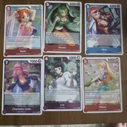 38x rare english eb03 one piece TCG card lot - Image 5