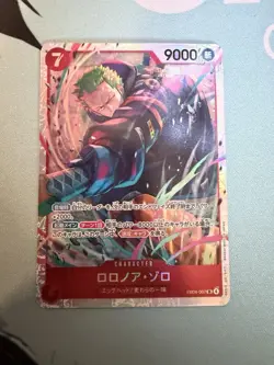 Roronoa Zoro EB04-007 SR - Egghead Crisis Japanese One Piece - Image 1