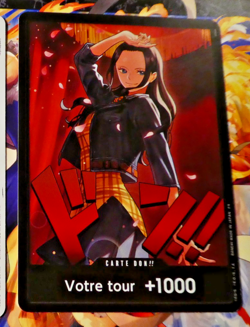 One Piece Card Game Francais Carte Holo EB03 DON de Robin FR Mint - Image 1