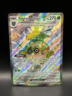 Forretress ex 212/091 - Pokemon Paldean Fates Card - NM - Image 1