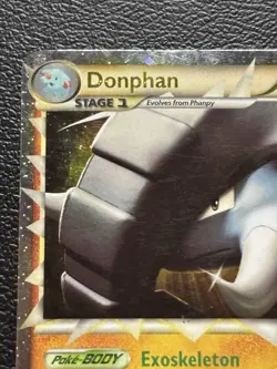 Donphan Prime 107/123 HGSS HeartGold Soulsilver Holo 2010 Pokemon TCG Card MP - Image 3