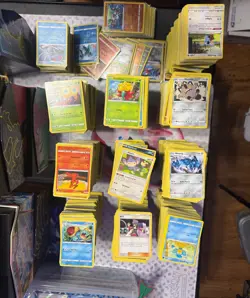 Pokemon bulk cards lot over 12,000 U/C/R/ - Image 1