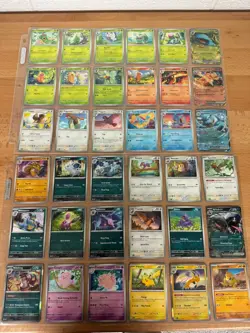 Pokemon SV 151 Complete Base Set 165/165 with all 12 EX & Holo Cards - NM - Image 2