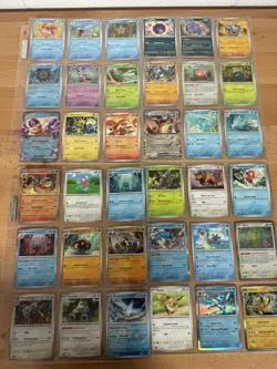 Pokemon SV 151 Complete Base Set 165/165 with all 12 EX & Holo Cards - NM - Image 5