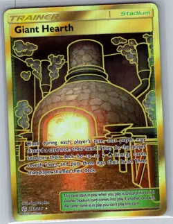 Giant Hearth (Secret) 263/236 SM - Cosmic Eclipse - Pokemon Card - LP - Image 1