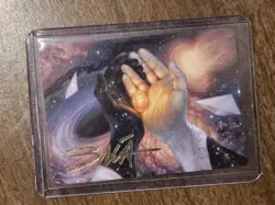 The Soul Stone Art Card (Gold-Stamped Signature) Art Series: Marvel's Spider-Man - Image 1