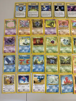 Neo Destiny Unlimited lot of 50+ non-holo cards, LP Light Ledian Light Machamp - Image 4