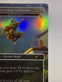 Aang, Ascendant Airbender #2291 🌈 Rainbow Foil 🌈 MTG Secret Lair - Image 3