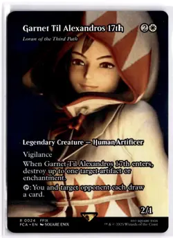 Garnet Til Alexandros 17th - Loran of the Third Path (Showcase) NM - Image 1