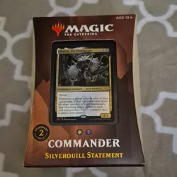 MTG: Strixhaven Commander Deck: Silverquill Statement – Breena, the Demagogue 630509959020 - Image 1