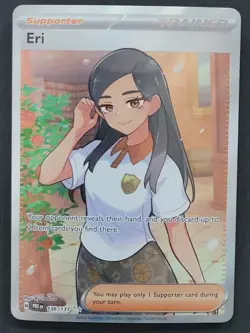 Eri 136/131 Ultra Rare Prismatic Evolutions Pokemon TCG - Image 1