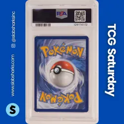 2025 POKEMON DESTINED RIVALS #096/182 TEAM ROCKET'S TYRANITAR STAFF HOLO PSA 9 - Image 2