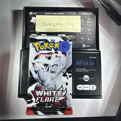 22.89g Pokemon TCG SV10.5 White Flare Booster Pack Sealed! - Image 1