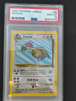 1999 Pokemon TCG Jungle Fearow #36 PSA 10 Not 1st Edition. - Image 1