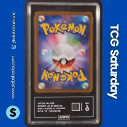 2024 POKEMON TERASTAL FEST JP #209/187 JOLTEON EX SPECIAL ART RARE TAG 9 - Image 2